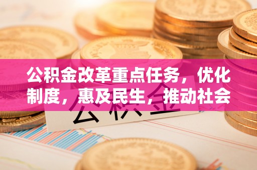 山南公积金改革重点任务，优化制度，惠及民生，推动社会公平发展
