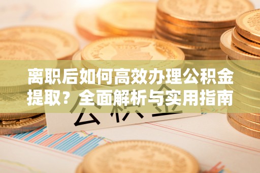 清苑离职后如何高效办理公积金提取？全面解析与实用指南