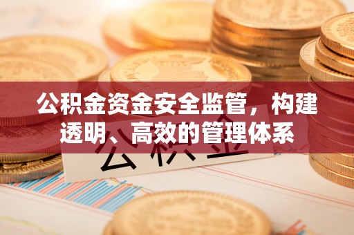 锦屏公积金资金安全监管，构建透明、高效的管理体系