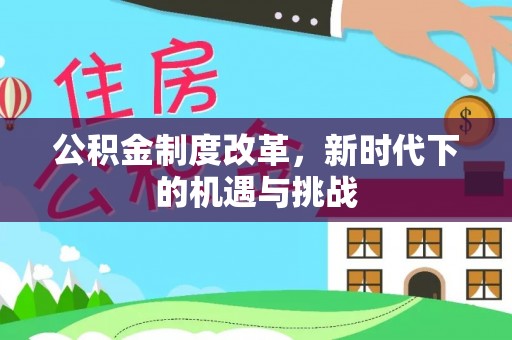 云县公积金制度改革，新时代下的机遇与挑战