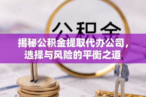 城区揭秘公积金提取代办公司，选择与风险的平衡之道