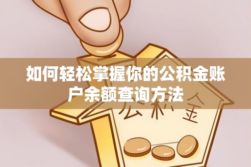 民雄如何轻松掌握你的公积金账户余额查询方法