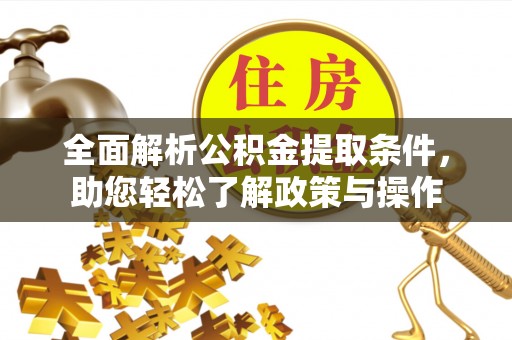 临沭全面解析公积金提取条件，助您轻松了解政策与操作