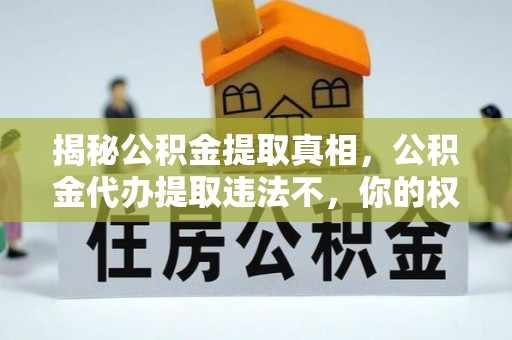 月湖揭秘公积金提取真相，公积金代办提取违法不，你的权益如何保障？