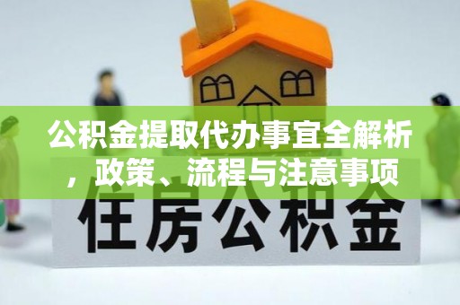 资源公积金提取代办事宜全解析，政策、流程与注意事项