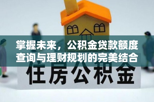 潭子掌握未来，公积金贷款额度查询与理财规划的完美结合