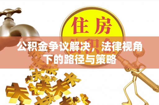 金口河公积金争议解决，法律视角下的路径与策略