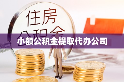 保税区小额公积金提取代办公司
