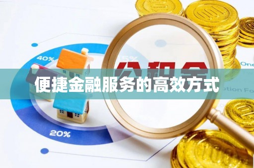 洪湖便捷金融服务的高效方式