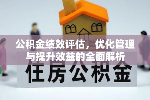 依安公积金绩效评估，优化管理与提升效益的全面解析